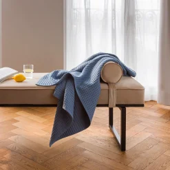 Piquée Duschtuch 70X140 cm (snow)