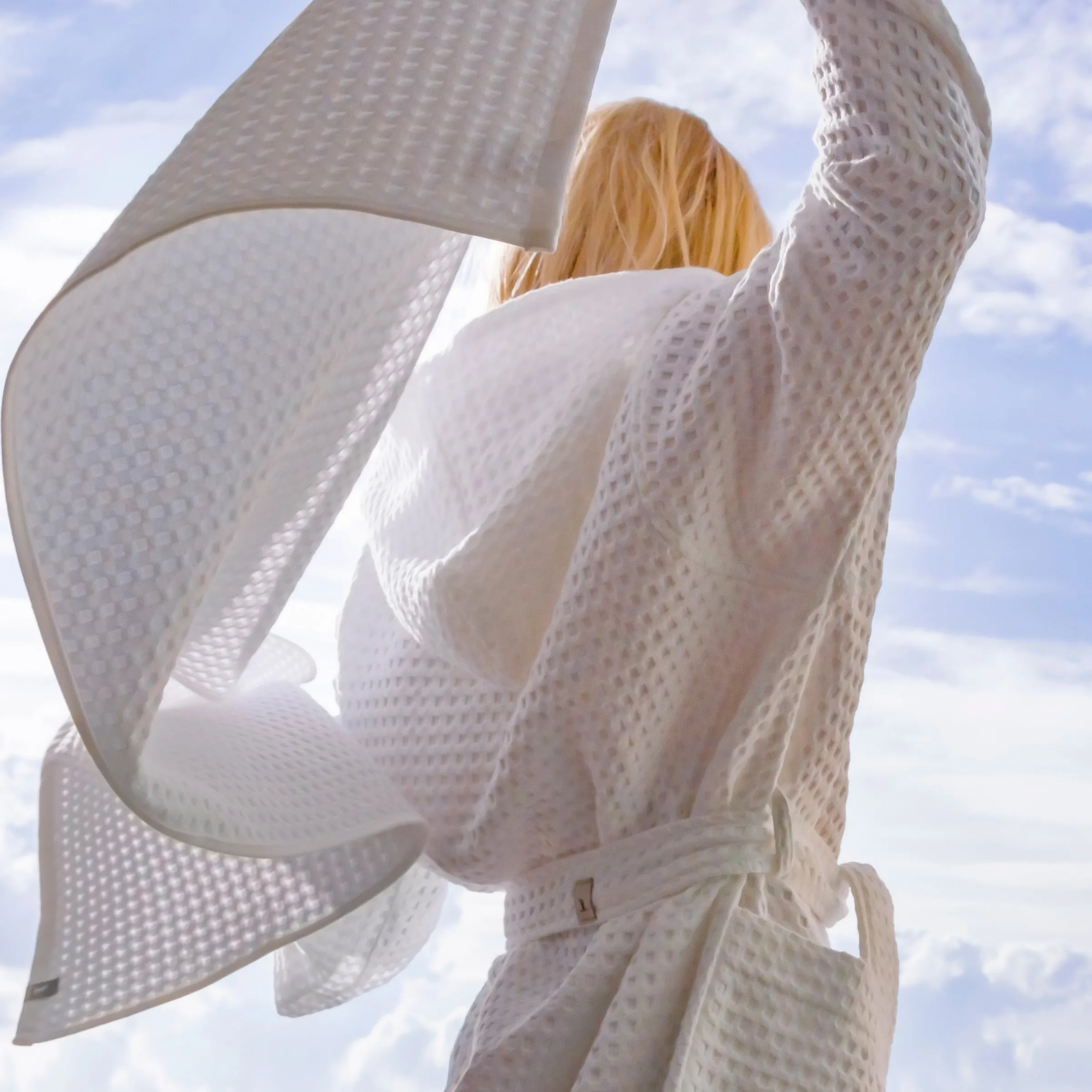 Piquée Gästetuch 40X70 cm (cashmere)