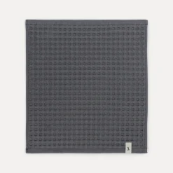 Piquée Seiftuch 30X30 cm (graphite)