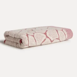Safari Spirit Duschtuch 67X140 cm, nature/ruby (rot) (nature/ruby)