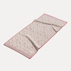 Safari Spirit Duschtuch 67X140 cm, nature/ruby (rot) (nature/ruby)