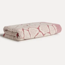 Safari Spirit Duschtuch 67X140 cm, nature/ruby (rot) (nature/ruby)