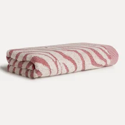 Safari Spirit Duschtuch 67X140 cm, nature/ruby (rot) (nature/ruby)