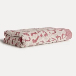 Safari Spirit Duschtuch 67X140 cm, nature/ruby (rot) (nature/ruby)