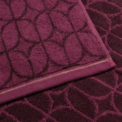 Soft Glam Duschtuch 80X150 cm, burgundy (rot) (burgundy)