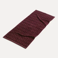 Soft Glam Duschtuch 80X150 cm, burgundy (rot) (burgundy)