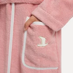 Soft Hug Bademantel mit Kapuze rosa (rosette)