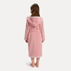 Soft Hug Bademantel mit Kapuze rosa (rosette)