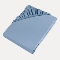 Spannbettlaken Bettwäsche (light blue)