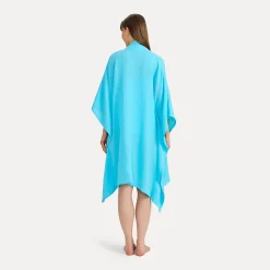 Summer Daylight Poncho Gr. E (turquoise)