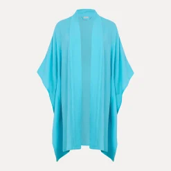 Summer Daylight Poncho Gr. E (turquoise)