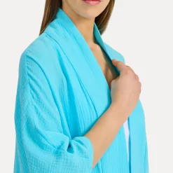 Summer Daylight Poncho Gr. E (turquoise)