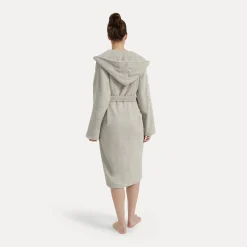 Superwuschel Bademantel mit Kapuze beige (cashmere)