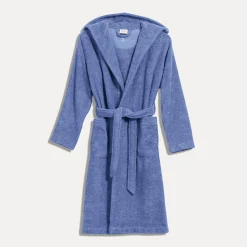 Superwuschel Bademantel mit Kapuze blau (cornflower)