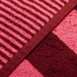 Superwuschel Duschtuch 80X150 cm (ruby/coral)