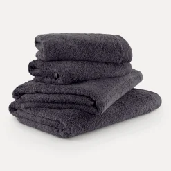 Superwuschel Handtuchset 4-TLG (dark grey)