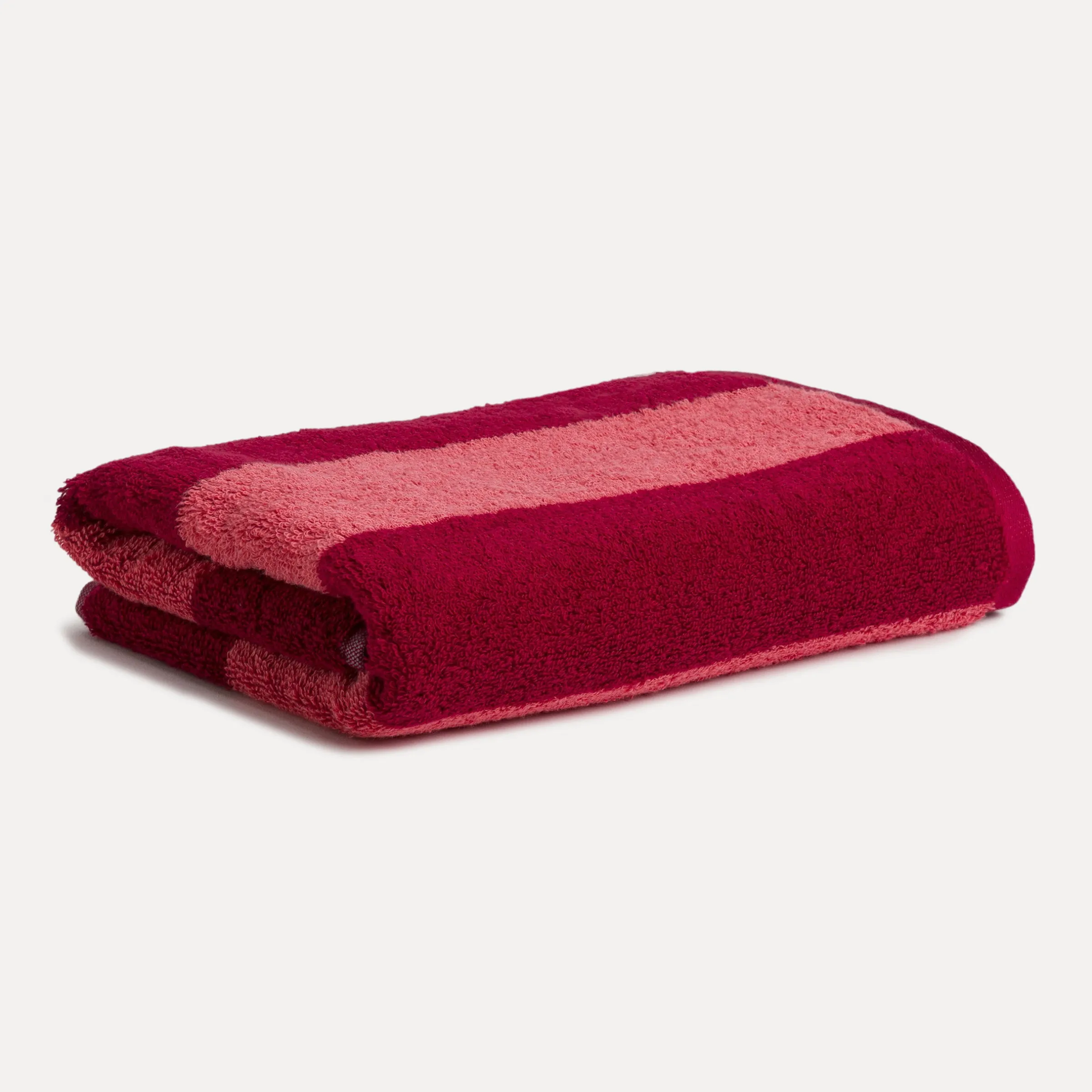 Superwuschel Handtuch 50X100 cm (ruby/coral)