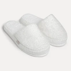 Superwuschel Pantoffeln weiß (snow)
