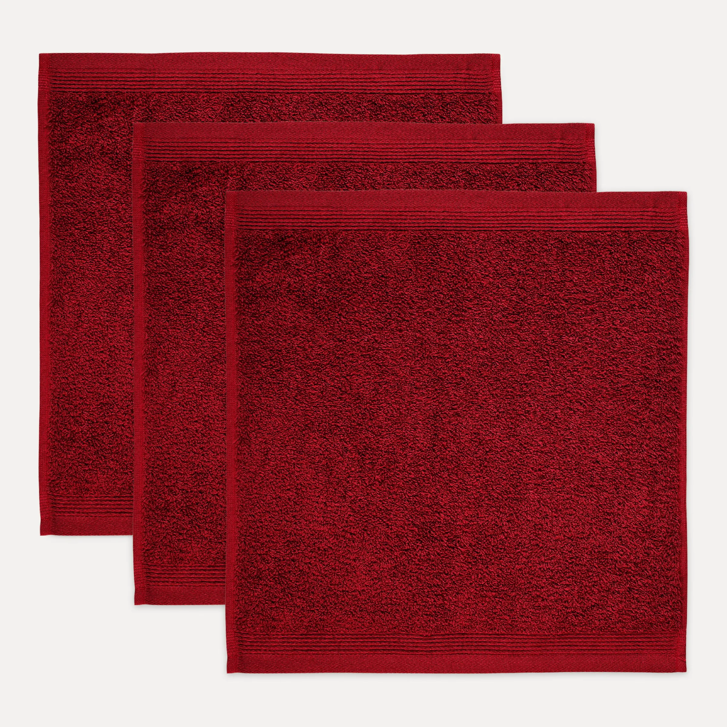 Superwuschel Seiftuch 3-TLG (ruby)