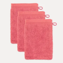 Superwuschel Waschhandschuh 3-TLG (coral)