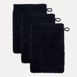 Superwuschel Waschhandschuh 3-TLG (black)