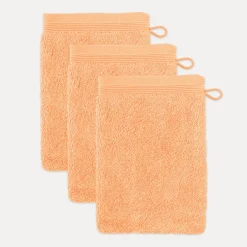 Superwuschel Waschhandschuh 3-TLG (peach fuzz)