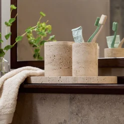 Travertine Grace Ablage (beige)