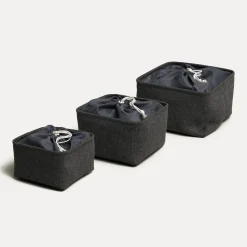 Tweed Aufbewahrungsbox (dark grey)