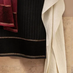 Vibrant Opulence Handtuch 50X100 cm (burgundy)