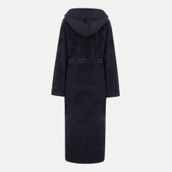 Wellness Bademantel mit Kapuze, Gr. M, dark grey (grau) (dark grey)