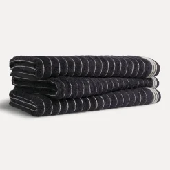 Wellness Handtuch 50X100 cm, dark grey (grau) (dark grey)