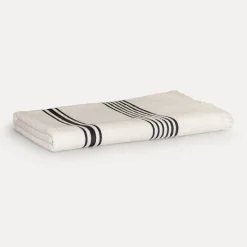 Wellness Saunatuch 80X200 cm, nature/dark grey (grau) (nature/dark grey)