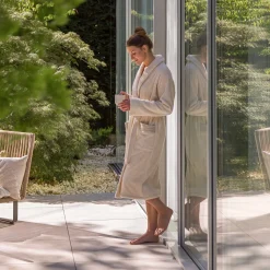 Wellness Schalkragenmantel beige (nature)