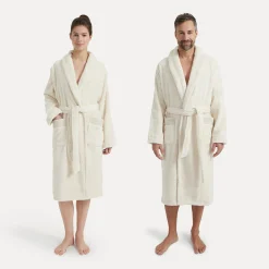 Wellness Schalkragenmantel beige (nature)